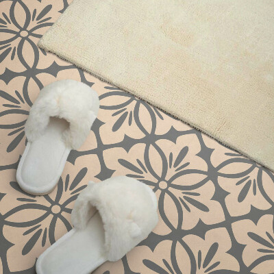 Carreaux de vinyle auto-adhésifs Motif floral aux détails complexes