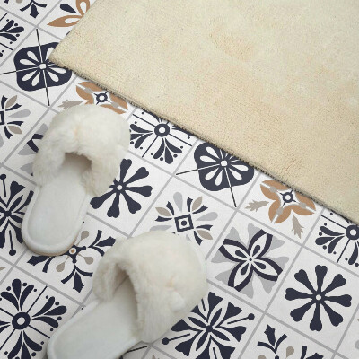 Carreaux de vinyle auto-adhésifs Motifs élégants sous forme de carreaux