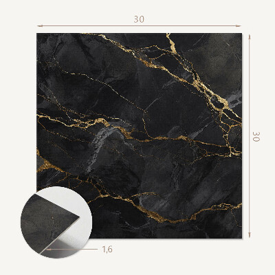 Carreaux vinyle Marbre élégant avec des veines subtiles