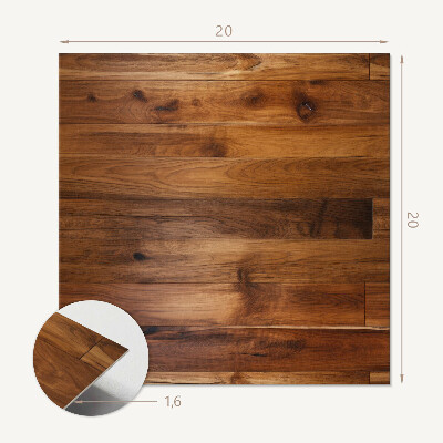 Carreaux vinyle Disposition du tableau de style naturel