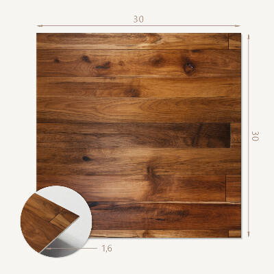 Carreaux vinyle Disposition du tableau de style naturel