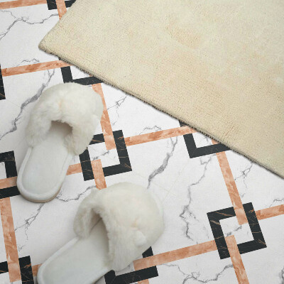 Carreaux vinyle Motifs de marbre élégants aux formes géométriques