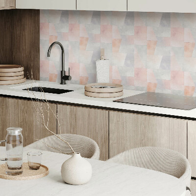Carreaux vinyle Motifs géométriques aux pastels