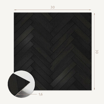 Carreaux vinyle Motif à chevrons au sol