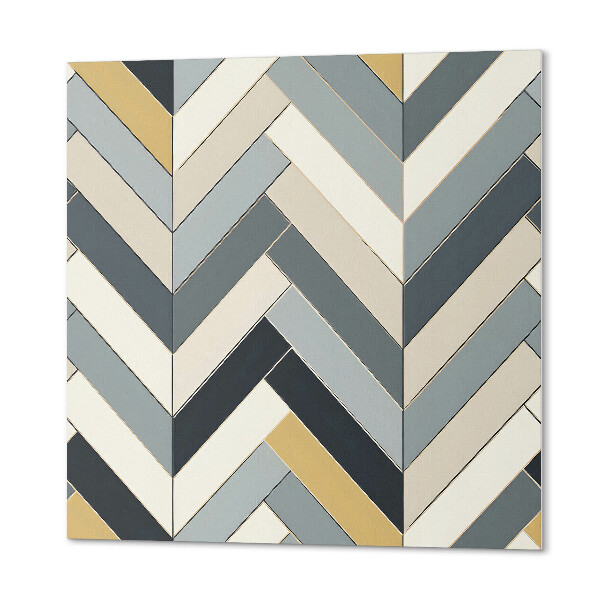 Carreaux vinyle Motif à chevrons élégant