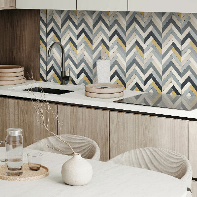 Carreaux vinyle Motif à chevrons élégant