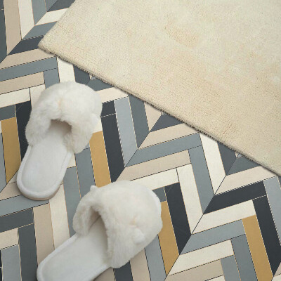 Carreaux vinyle Motif à chevrons élégant