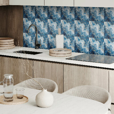 Carreaux pvc Motif de composition artistique en marbre