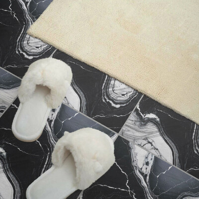 Carreaux pvc Motif en marbre de style abstrait