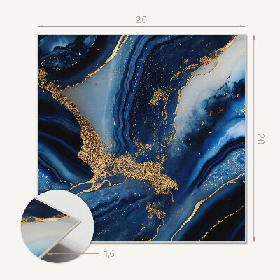 Carreaux pvc Conception de vagues abstraites