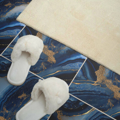 Carreaux pvc Conception de vagues abstraites