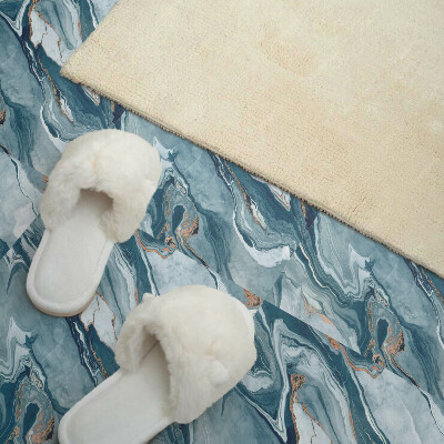 Carreaux de vinyle auto-adhésifs Ondes dynamiques dans un style abstrait