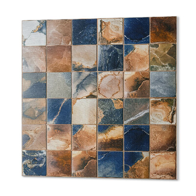 Carreaux pvc Motifs en mosaïque avec des accents de pierre