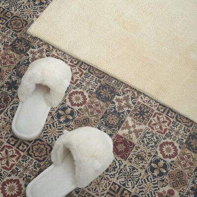 Carreaux pvc Disposition des motifs en mosaïque