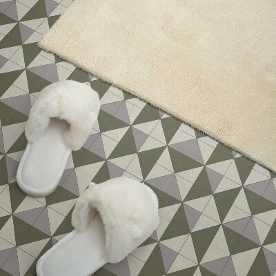 Carreaux de vinyle auto-adhésifs Le motif des formes triangulaires