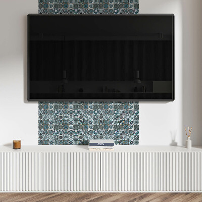 Carreaux pvc Mosaïques en grille dans le style