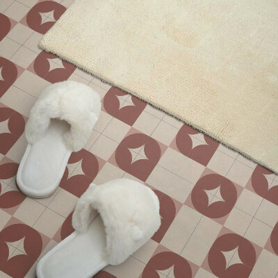 Carreaux vinyle Motif géométrique avec des cercles