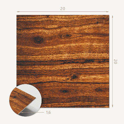 Carreaux vinyle Le bois dans sa forme naturelle