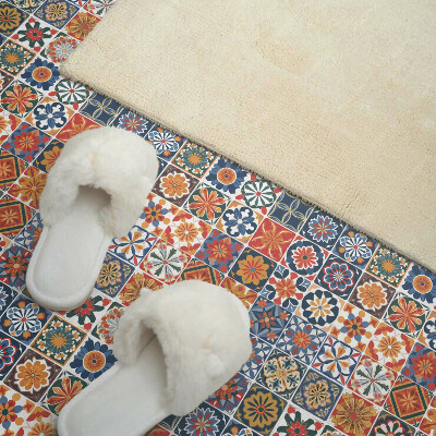 Carreaux de vinyle auto-adhésifs Motifs de mosaïque fascinants