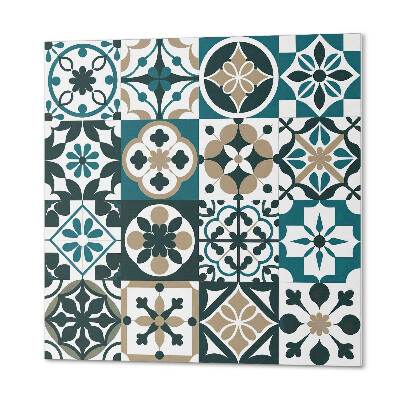 Carreaux pvc Carreaux géométriques dans un ordre artistique