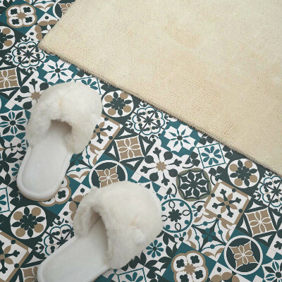 Carreaux pvc Carreaux géométriques dans un ordre artistique