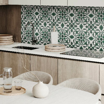 Carreaux pvc Motif floral aux décorations délicates