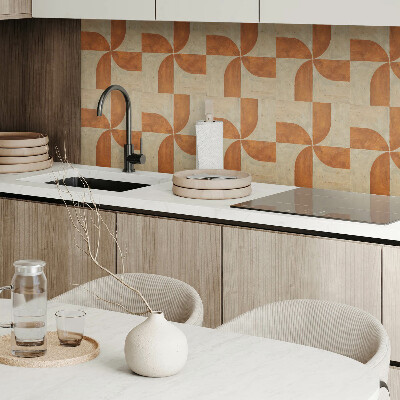 Carreaux vinyle Courbes et figures géométriques