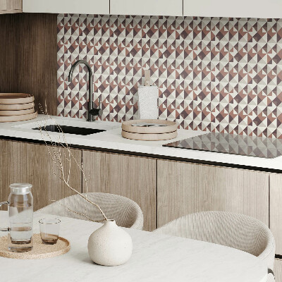 Carreaux pvc Motif triangulaire dans un motif moderne