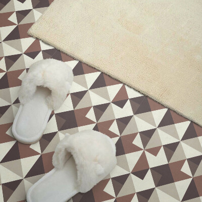 Carreaux pvc Motif triangulaire dans un motif moderne