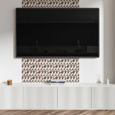 Carreaux pvc Motif triangulaire dans un motif moderne