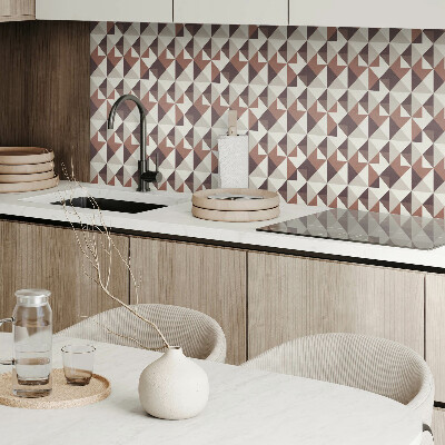 Carreaux pvc Motif triangulaire dans un motif moderne