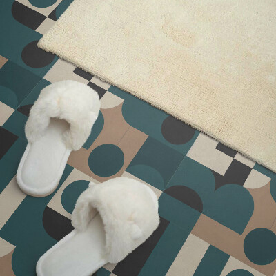 Carreaux vinyle Formes abstraites aux formes uniques