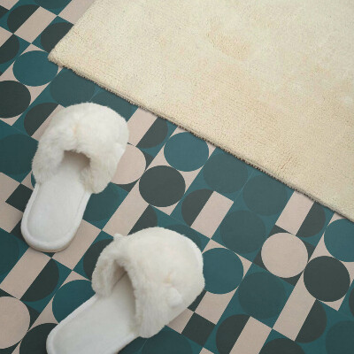 Carreaux de vinyle auto-adhésifs Motifs géométriques aux formes variées