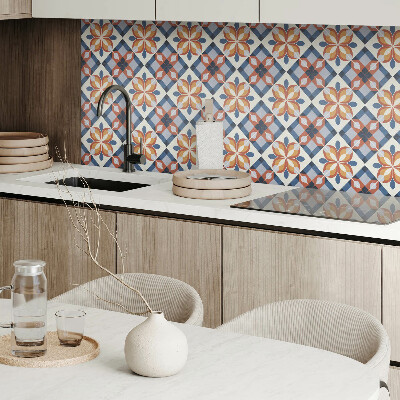 Carreaux pvc Motif floral géométrique abstrait