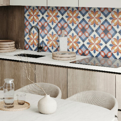 Carreaux pvc Motif floral géométrique abstrait