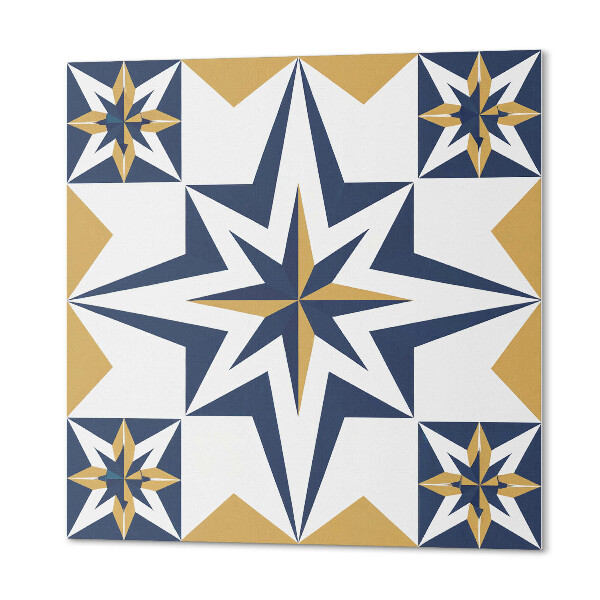 Carreaux vinyle Étoiles quantiques aux formes géométriques