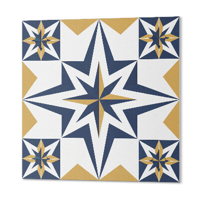 Carreaux vinyle Étoiles quantiques aux formes géométriques