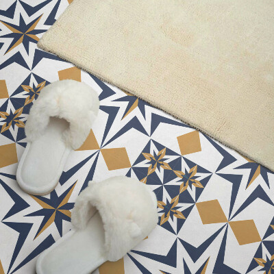 Carreaux vinyle Étoiles quantiques aux formes géométriques