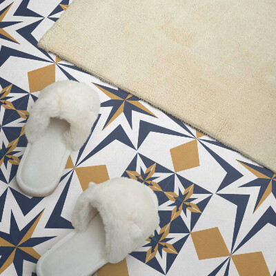 Carreaux vinyle Étoiles quantiques aux formes géométriques