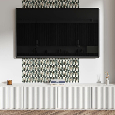 Carreaux de vinyle auto-adhésifs Géométrie dans un style abstrait