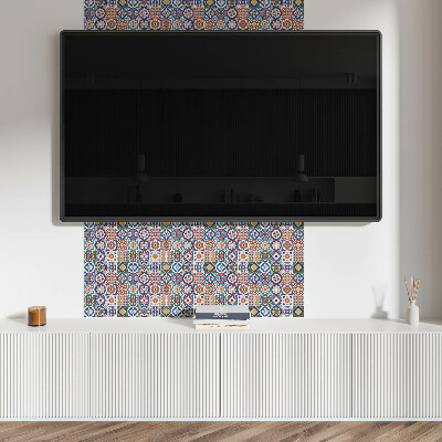 Carreaux vinyle Motifs de mosaïque carrée créative