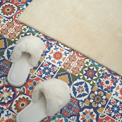 Carreaux vinyle Motifs de mosaïque carrée créative