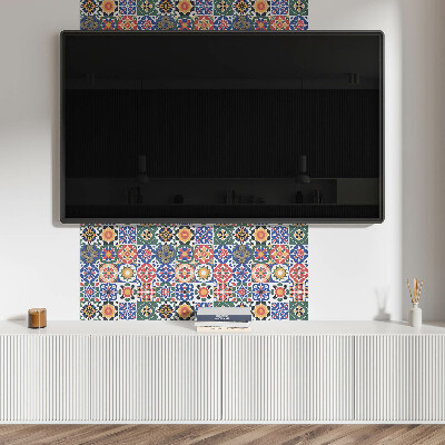Carreaux pvc Motifs de mosaïque en lignes