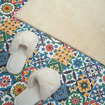 Carreaux vinyle Motifs de mosaïque à carreaux