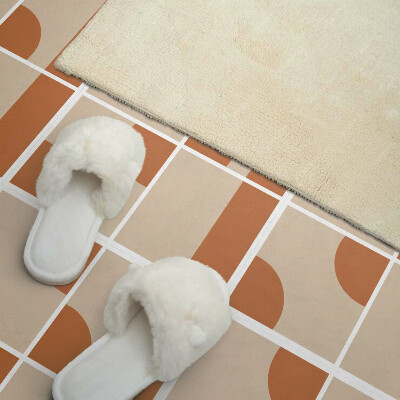 Carreaux de vinyle auto-adhésifs Motifs géométriques dans un style abstrait