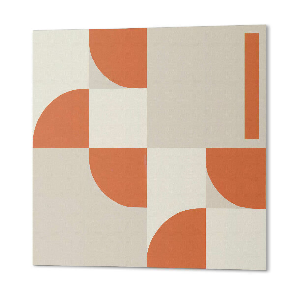 Carreaux pvc Composition créative de formes
