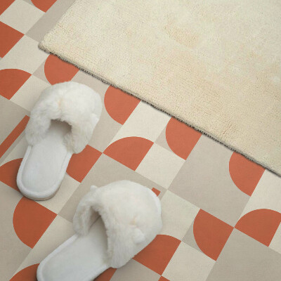 Carreaux pvc Composition créative de formes