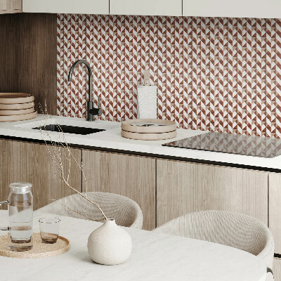 Carreaux pvc Un motif triangulaire minimaliste