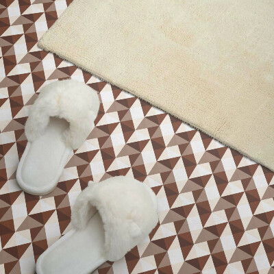 Carreaux pvc Un motif triangulaire minimaliste