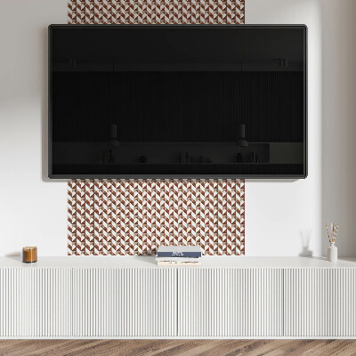 Carreaux pvc Un motif triangulaire minimaliste